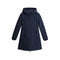 Woolrich Parka Parka Donna lungo Firth liscio Blu - Francavilla Moda